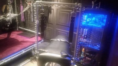 BDSM dungeon playroom in County Durham UK